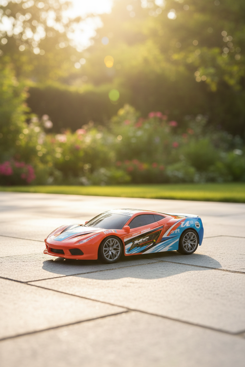 bestuurbare auto met accessoires