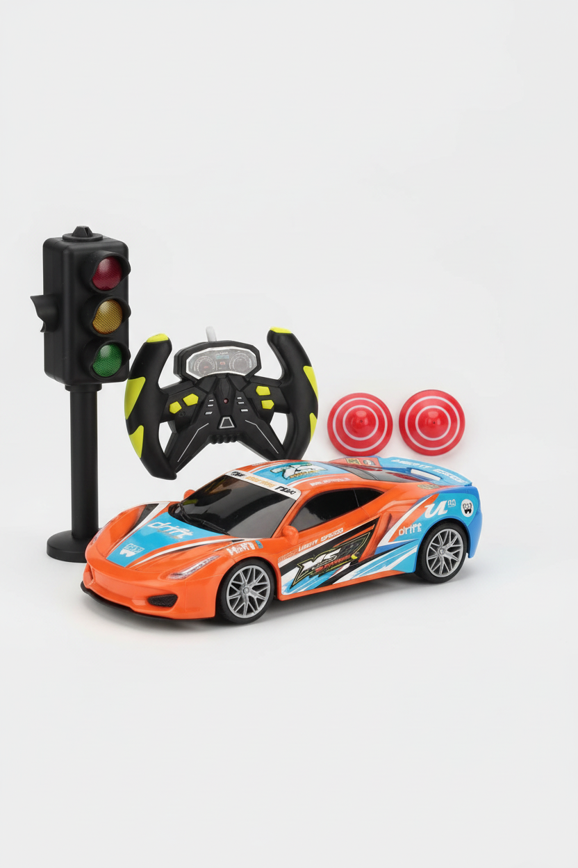 bestuurbare auto met accessoires