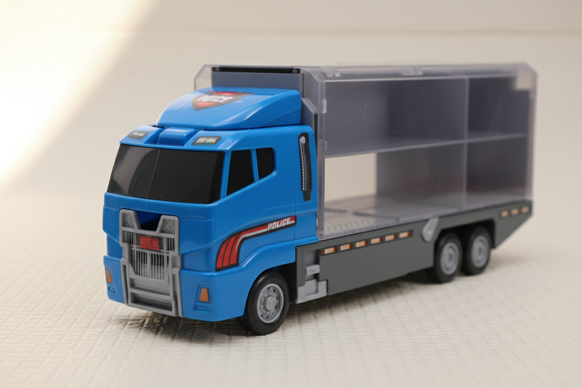 Vrachtauto Politievrachtwagen