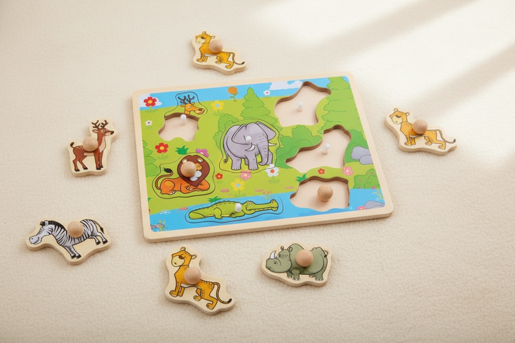 puzzel safari dieren
