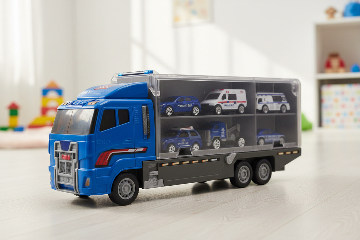 Vrachtauto Politievrachtwagen