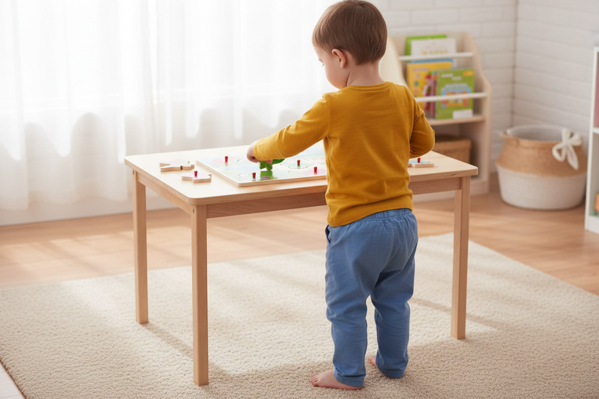 houten puzzel dinosaurus