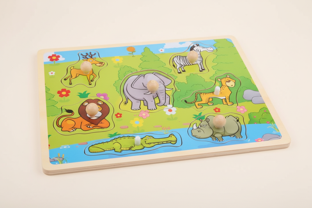 puzzel safari dieren