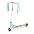 Spokey DUKE Kinderstep - Wit / Roze / Groen - 125mm wielen
