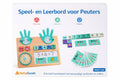 Rekenbord - Montessori speelgoed - Rekenen - Houten Speelgoed - Schrijven - Getallen - Cijfers leren - Klokkijken -