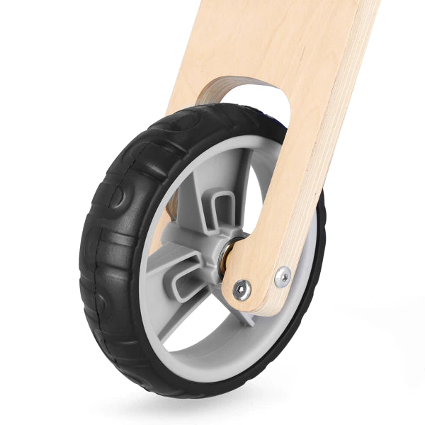 Blauwe 2in1 - Step & Loopfiets - Materiaal: Hout - Lichtgewicht