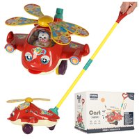 Opdringer op een stokhelikoptervliegtuig met geluid