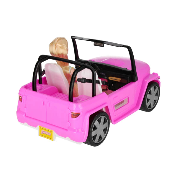 Bella Poppenauto met geluid/licht