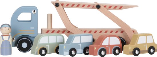 Little Dutch Houten Truck Transportwagen FSC